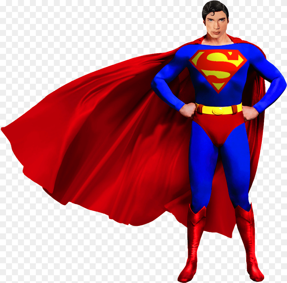 Superman Picture Superman Images Hd In, Cape, Clothing, Costume, Person Png