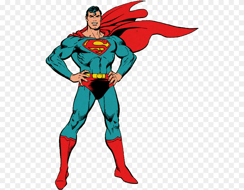 Superman Post Crisis Dc Comics Superman, Adult, Person, Man, Male Free Png