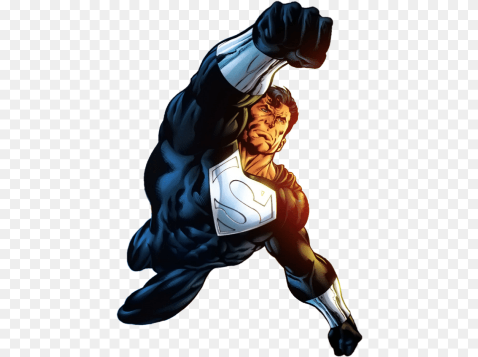 Superman Prime, Adult, Male, Man, Person Free Transparent Png