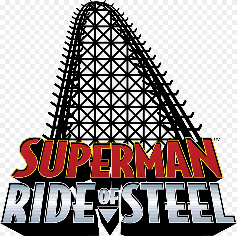 Superman Ride Of Steel Logo Transparent Superman The Ride Logo Png Image