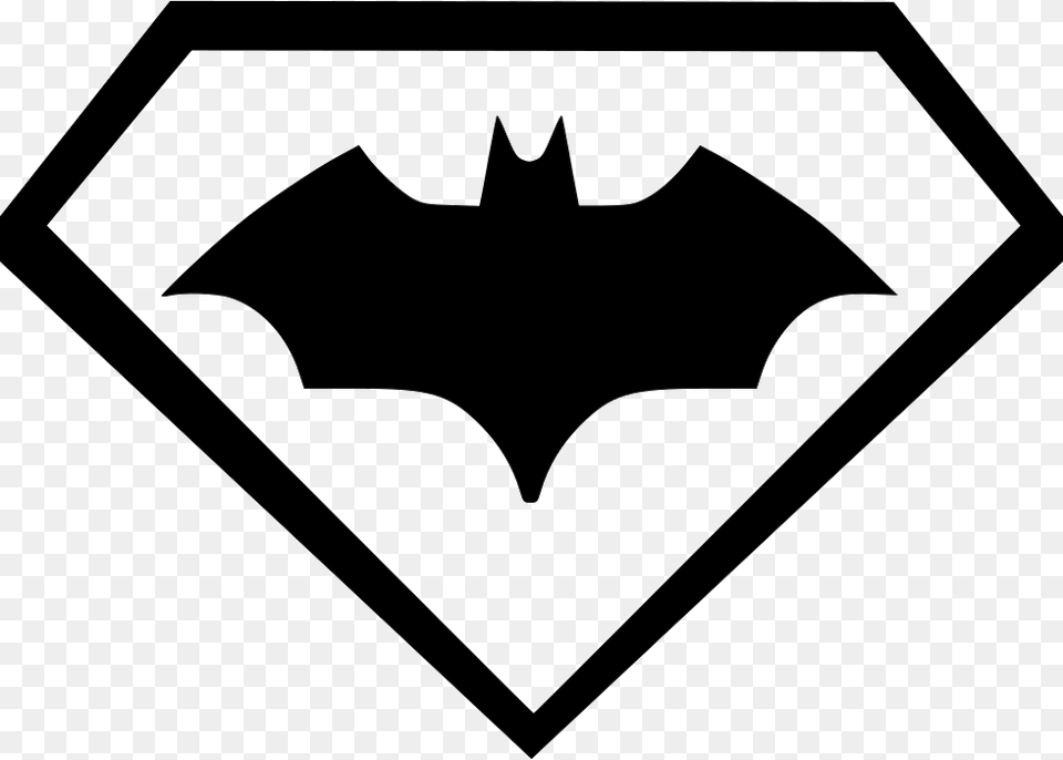 Superman Sign Logotype Comix Emblem, Logo, Symbol, Batman Logo Free Png