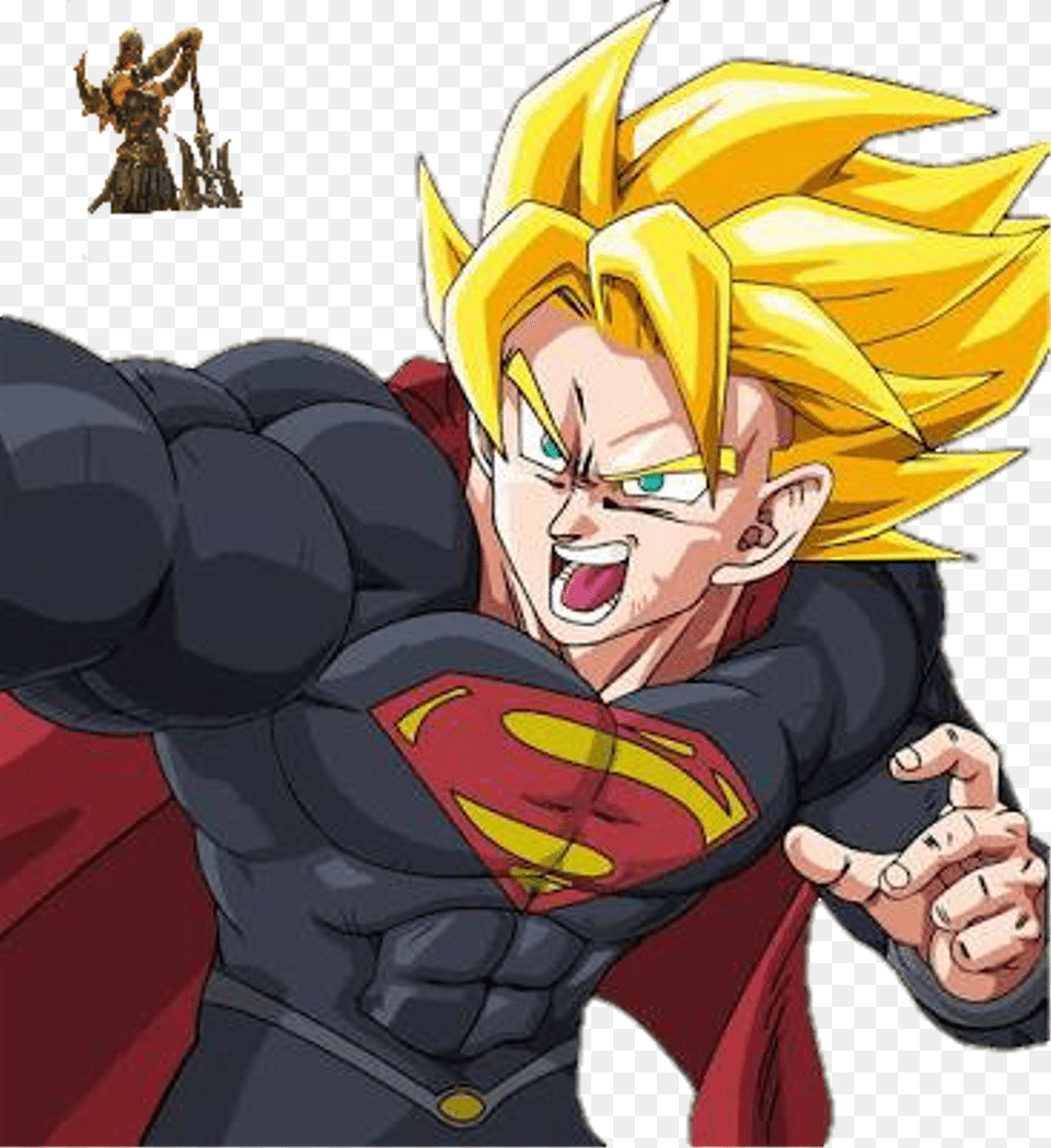 Superman Superhero Comic Manga Anime Goku Saiyan Cartoon, Book, Comics, Publication, Baby Free Png Download