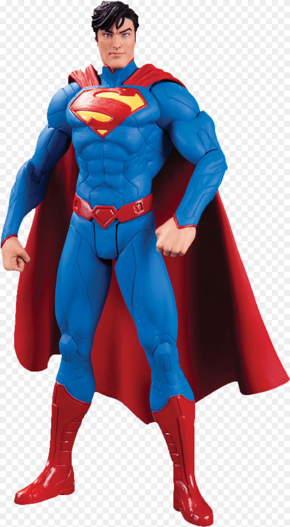 Superman Superman New 52 Action Figure, Cape, Clothing, Adult, Person Png