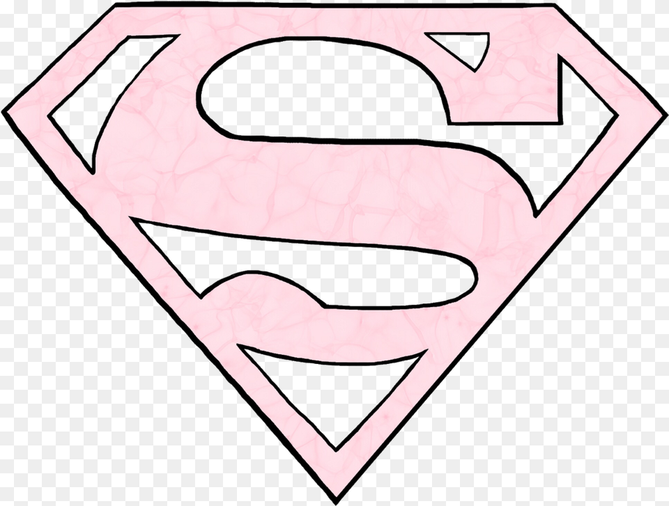 Superman Superwoman Logo Pink Freetoedit Pink Superwoman Logo, Symbol Free Png