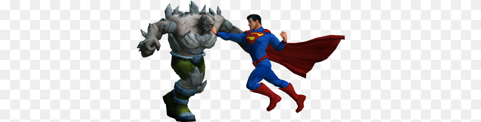 Superman The Animated Doomsday, Adult, Male, Man, Person Free Png