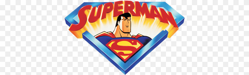 Superman The Animated Series Tv Fanart Fanarttv Logo Background Superman, Adult, Female, Person, Woman Png Image