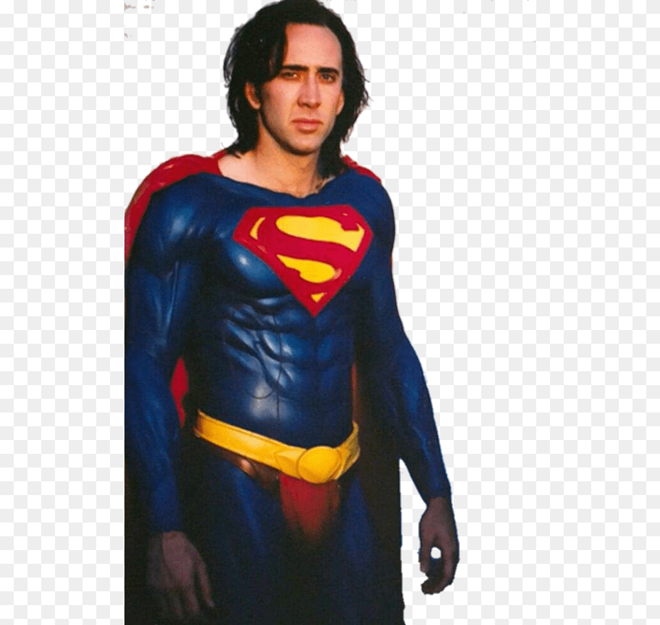Superman Widescreen Film Superman Cage Nicholas, Adult, Person, Man, Male Png Image