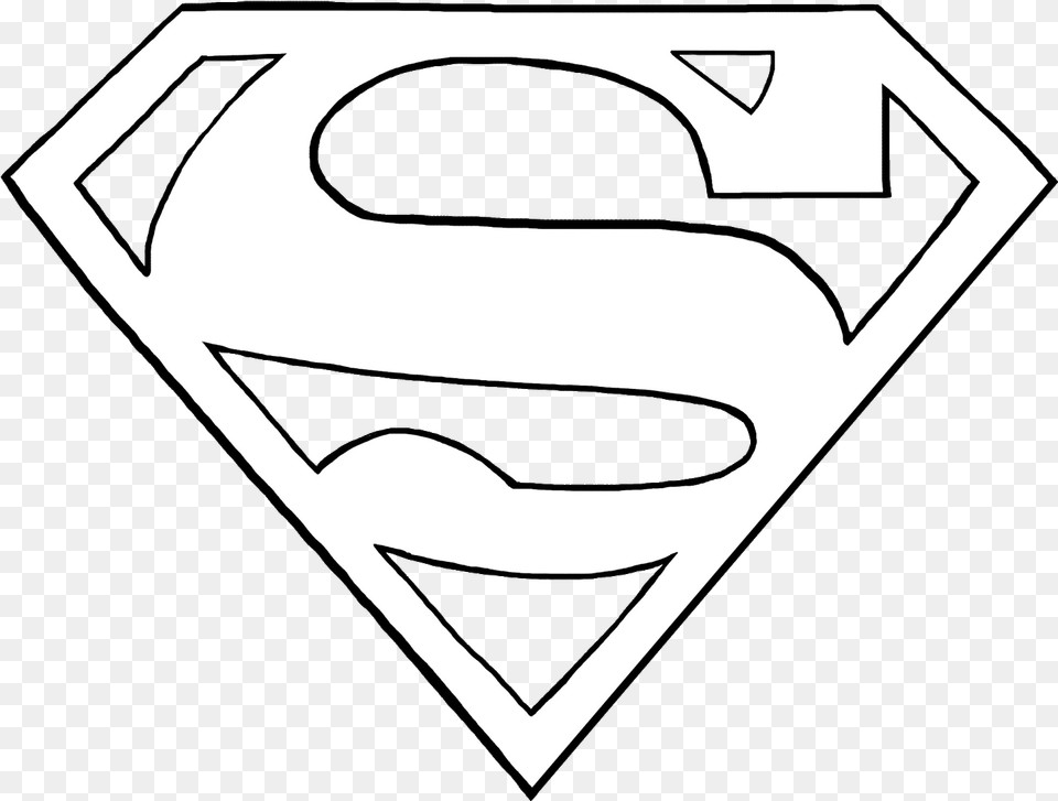 Supermanlogo Logo White Superwoman Freetoedit Logo Superman, Stencil, Symbol, Person Free Png
