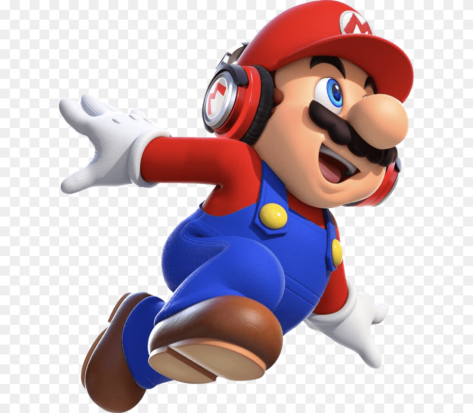 Supermariorun Headphones Super Mario Run, Toy, Game, Super Mario, Face Free Transparent Png