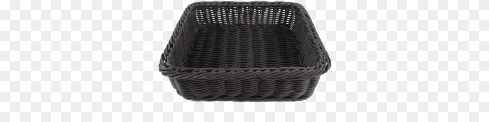 Supermarket Sgs Durable Large Storage Wholesale Black Storage Basket, Woven Png Image