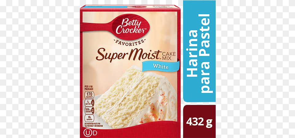 Supermoist White Cake Mix Spaghetti, Dessert, Food, Pastry, Cream Free Transparent Png