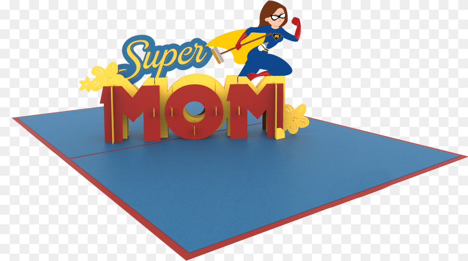Supermom Cartoon, Person, Face, Head Png Image