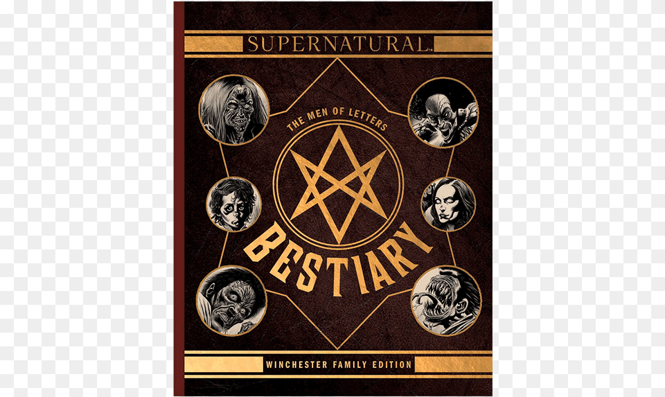 Supernatural Bestiary Man Of Letters, Advertisement, Poster, Book, Publication Free Transparent Png
