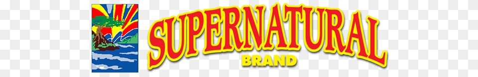 Supernatural Brand Full Logo Supernatural Brand, Circus, Leisure Activities, Advertisement Free Png
