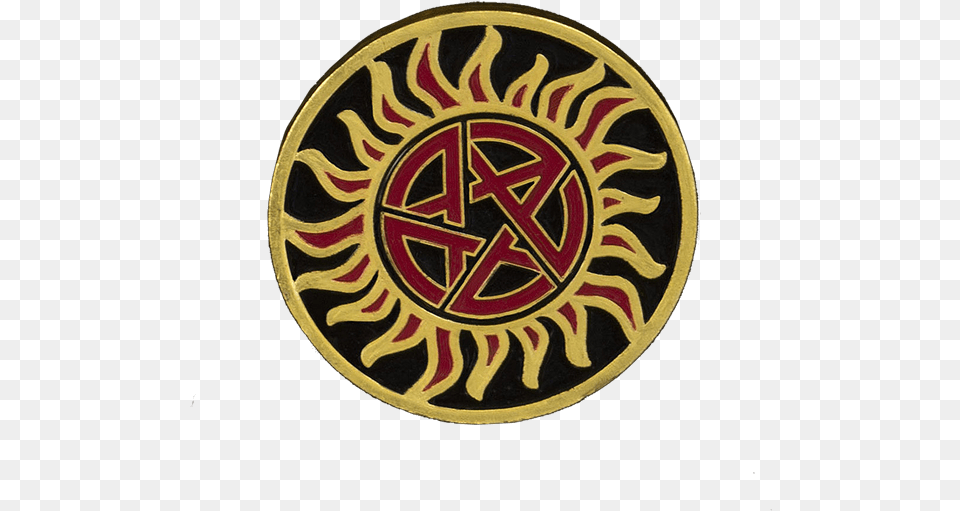 Supernatural Hunters Challenge Coin, Emblem, Symbol, Logo, Badge Free Transparent Png