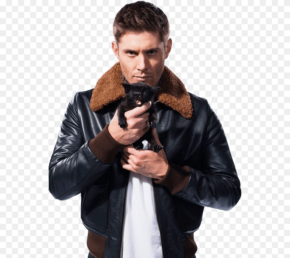 Supernatural Jensen Ackles Ew Halloween Sticker Photoshoot Jensen Ackles 2018, Jacket, Clothing, Coat, Photography Png