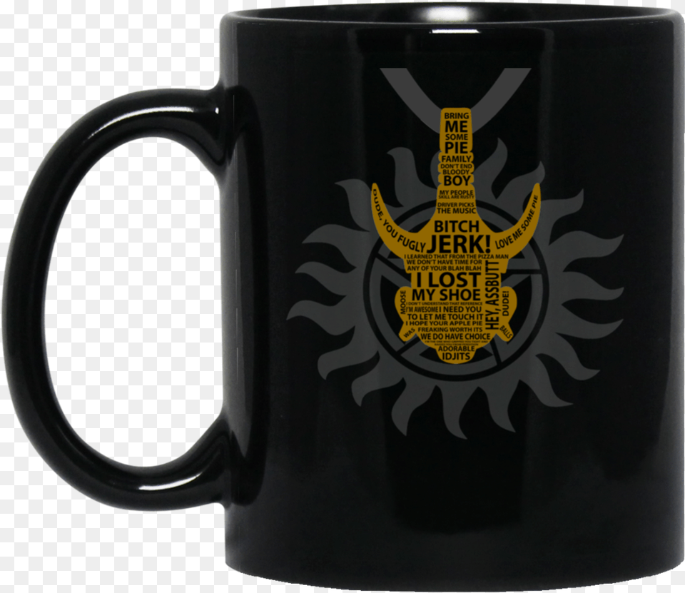Supernatural Mug Dean Winchester Coffee Mug Tea Mug, Cup, Beverage, Coffee Cup Free Png Download