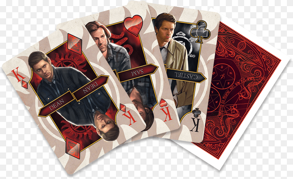 Supernatural Playing Card, Adult, Person, Man, Male Png Image