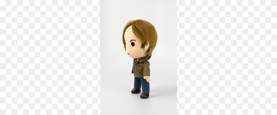 Supernatural Q Pals Plush Figure Sam Winchester Cm, Doll, Toy, Face, Head Png