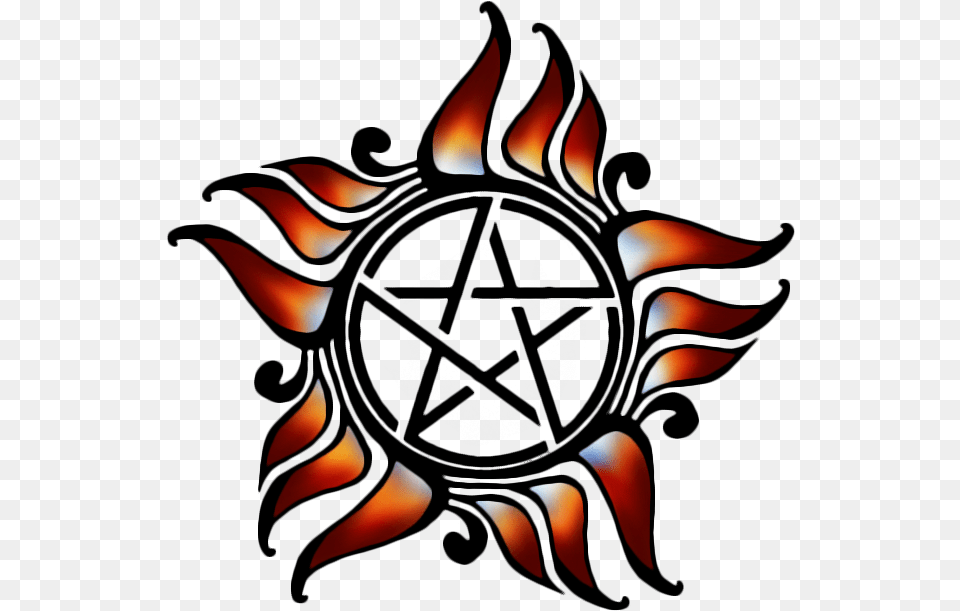 Supernaturalfire Anti Possession Supernatural, Pattern, Accessories, Fractal, Ornament Png