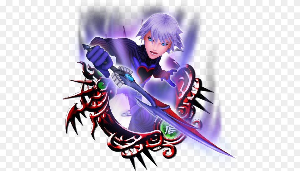 Supernova Riku Replica Youth In Black Khux, Book, Comics, Publication, Art Free Transparent Png