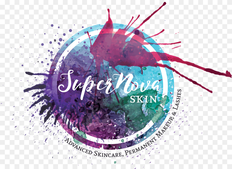 Supernova Skin And Wellness Graphic Design, Purple, Art, Graphics, Logo Png Image