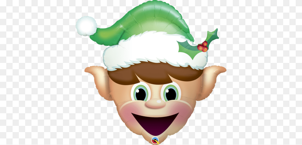 Supershape Foil Balloon Qualatex Christmas Balloon Ideas, Elf, Baby, Person Free Png