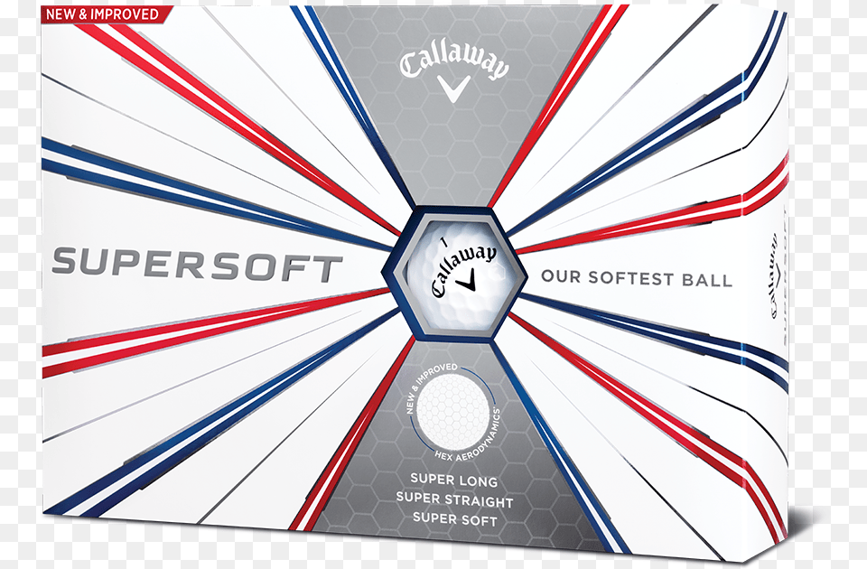 Supersoft Logo Golf Balls Callaway Supersoft Golf Balls, Text, Advertisement, Poster, Appliance Png