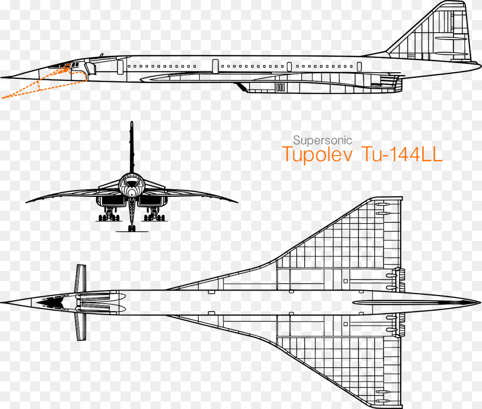 Supersonic Jetconcordejet Vector Graphicsfree Pictures Tu 144 3 View, Text, Outdoors Free Png