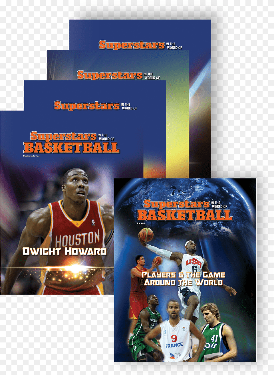 Superstars In The World Of Basketball Series Players Amp The Game Around The World, Advertisement, Poster, Adult, Sport Png Image