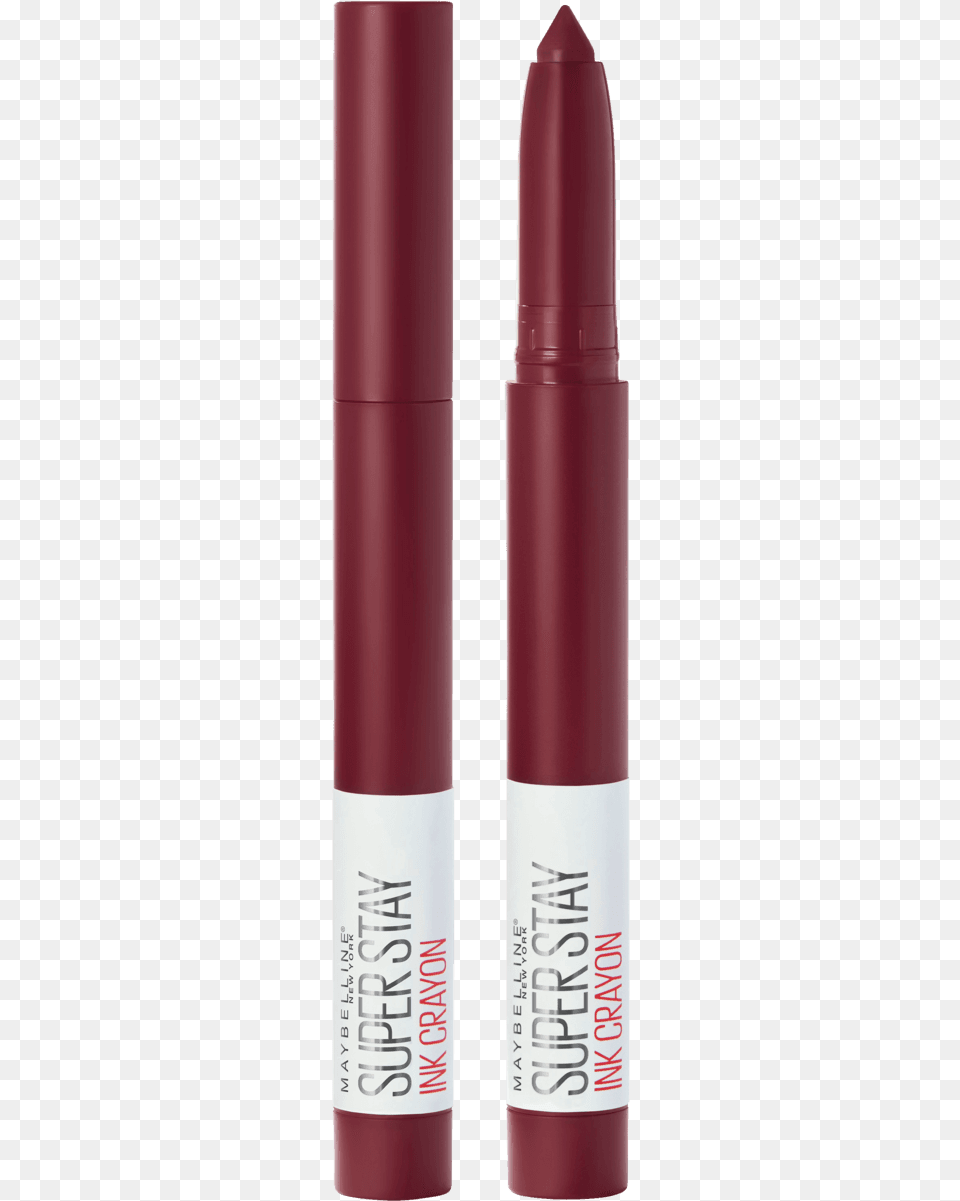 Superstay Matte Ink Crayon Lipstick 65 Settle, Cosmetics, Dynamite, Weapon Png Image