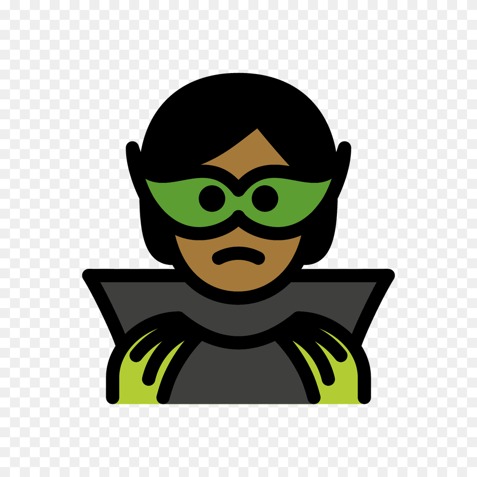 Supervillain Emoji Clipart, Accessories, Goggles, Face, Head Free Png