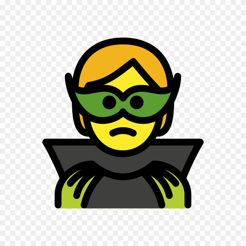 Supervillain Emoji Clipart, Face, Head, Person, Baby Png