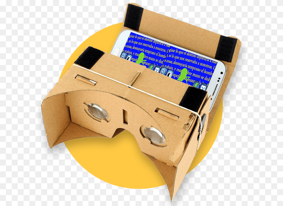 Supervision With Google Cardboard Gadget, Box, Carton Free Transparent Png