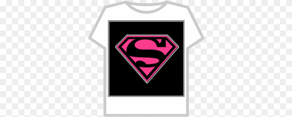 Superwoman Logo Hombre Morado T Shirt Roblox, Clothing, T-shirt Free Png