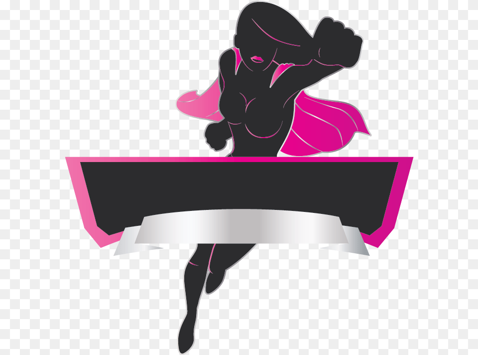 Superwoman Logo Maker Superwoman Logo, Dancing, Leisure Activities, Person, Purple Png