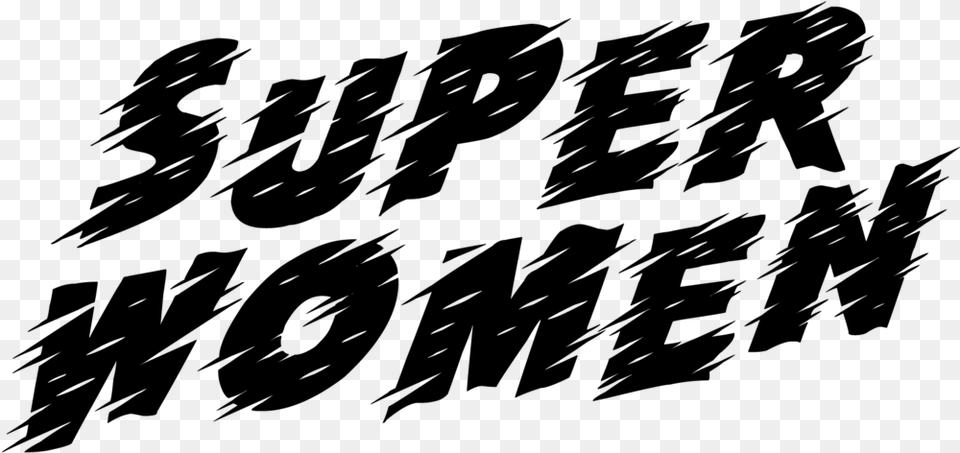 Superwomen Logoblack Transparentbackground Poster, Gray Free Png