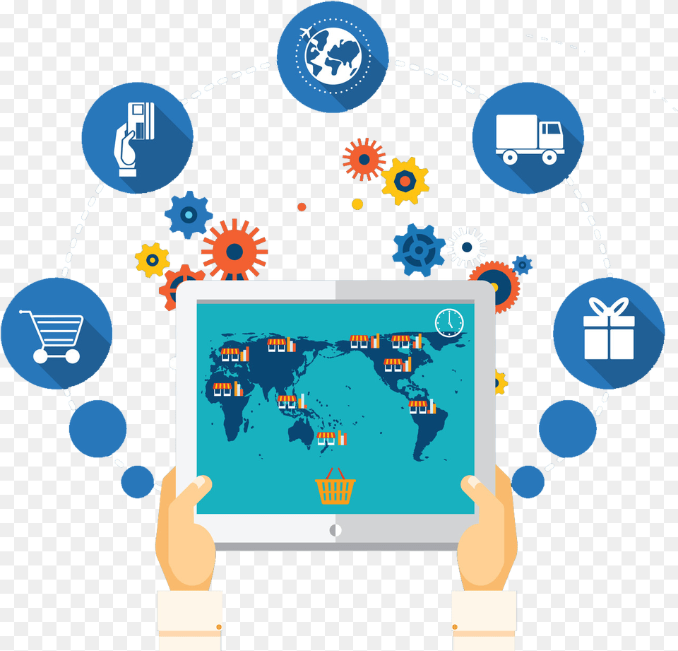 Supply Chain, Computer, Electronics, Network, Outdoors Png