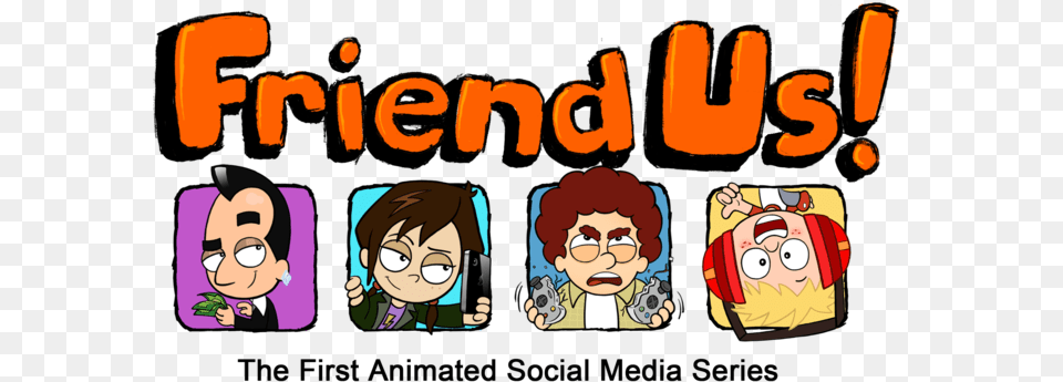 Support A New Kickstarter Social Media Series U0027save Friend Cartoon, Book, Comics, Publication, Baby Png Image