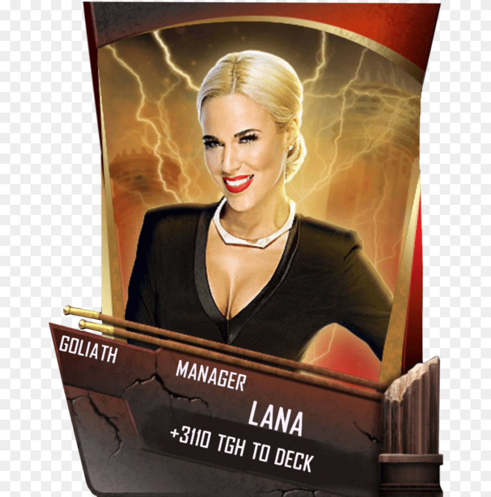 Support Lana S4 20 Goliath Blond, Adult, Female, Person, Woman Free Png