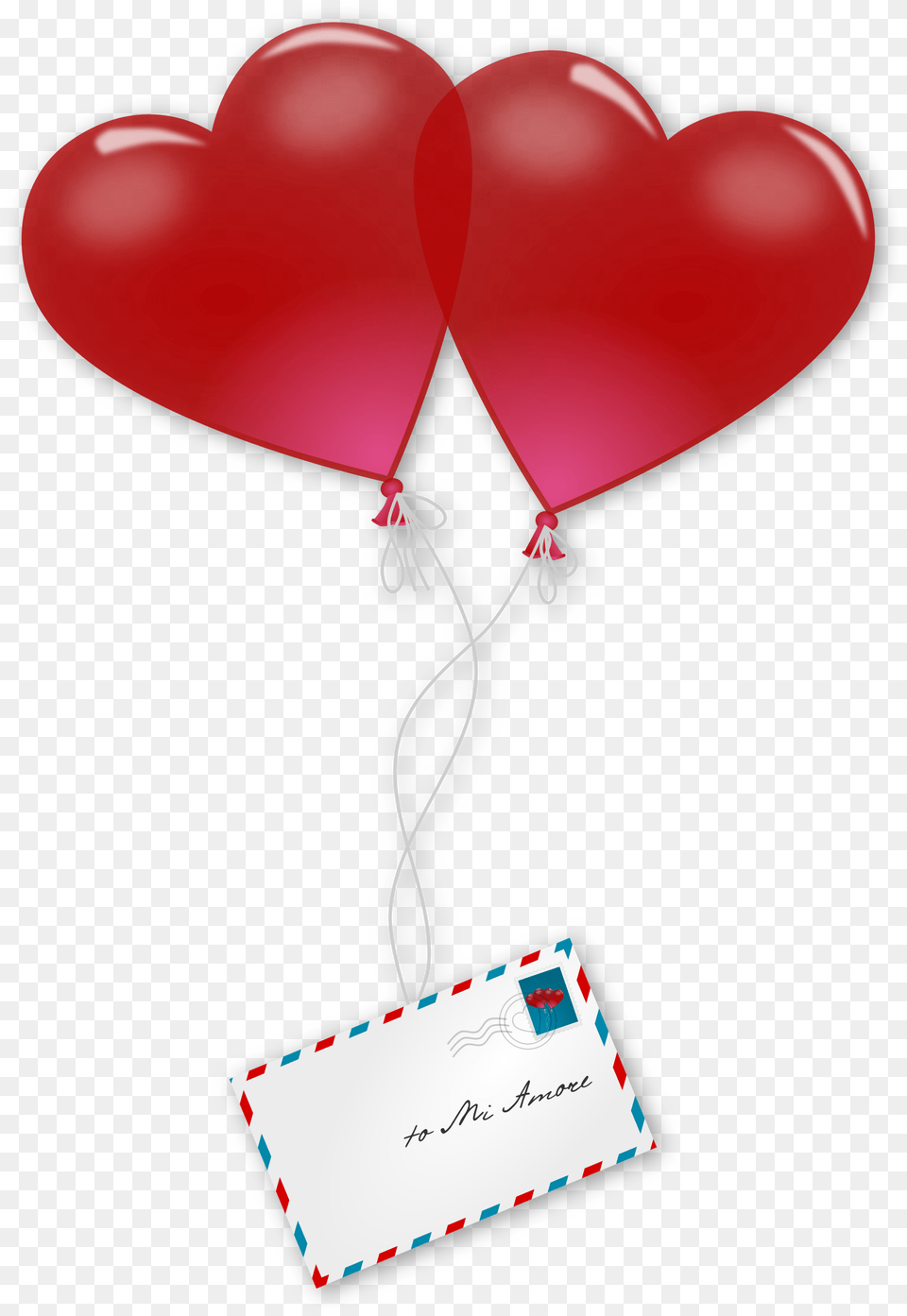 Support Message To Girlfriend, Balloon, Envelope, Mail Free Png Download