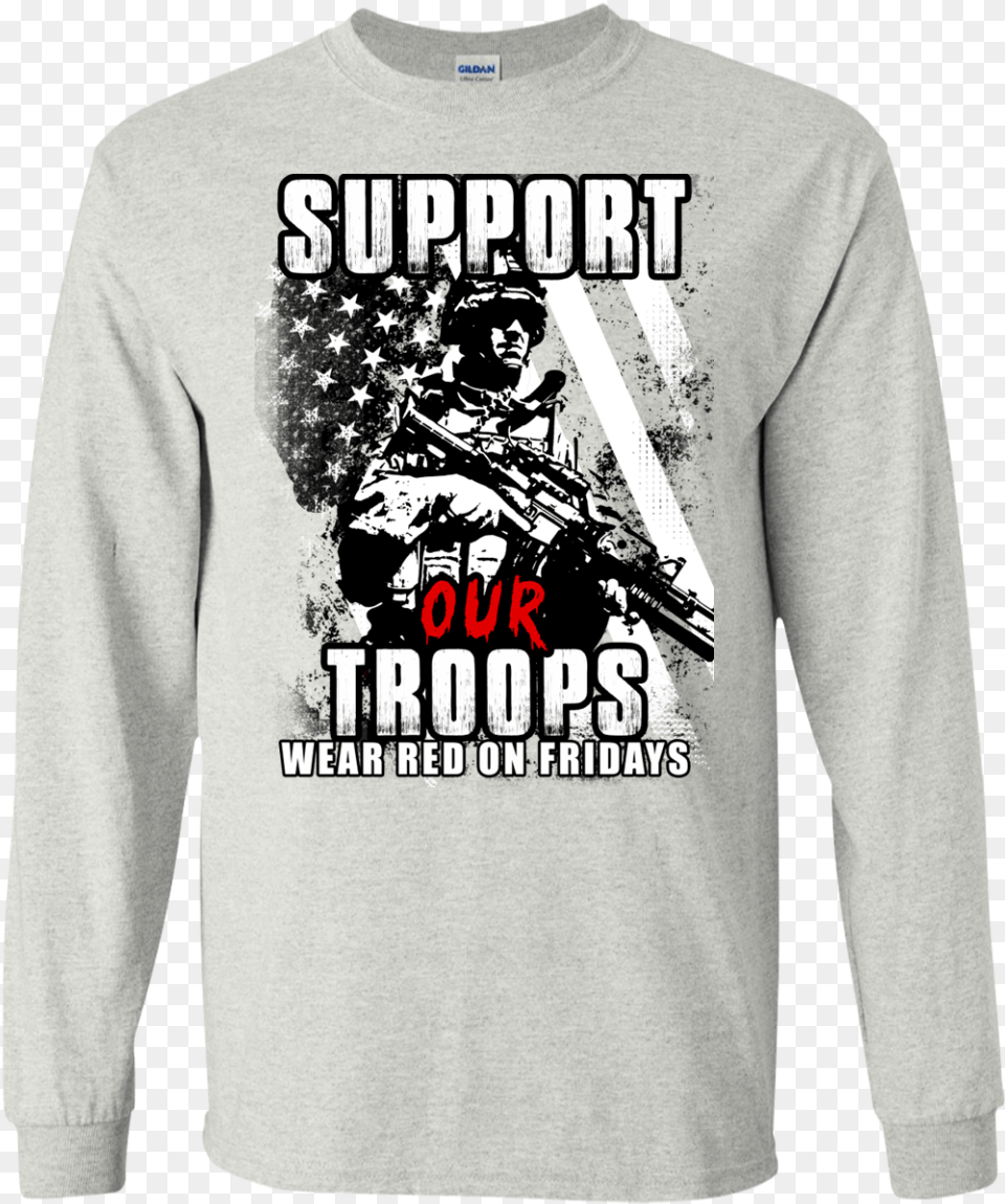 Support Our Troops, T-shirt, Clothing, Sleeve, Long Sleeve Png