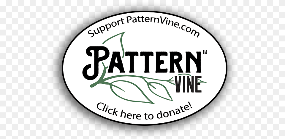 Support Patternvine Circle Ko Fi Logo Transparent, Sticker, Oval, Disk, Text Png Image
