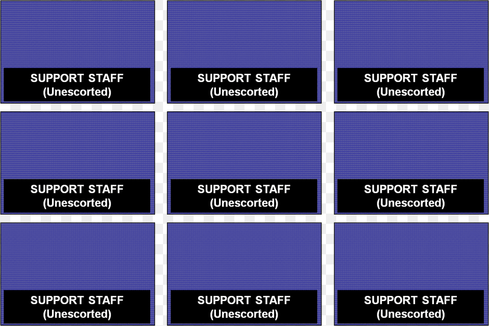 Support Staff Badges Parallel, Text Free Transparent Png