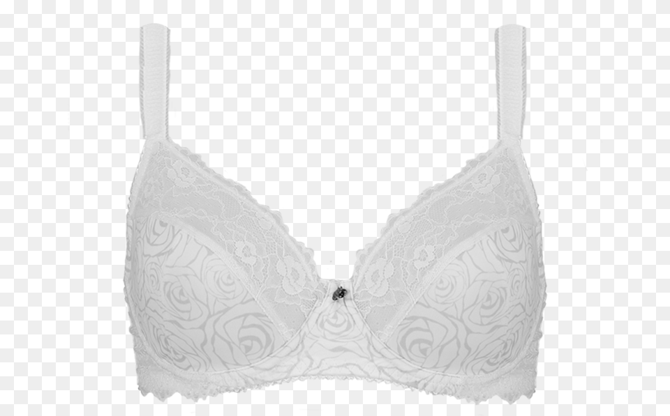 Support Swirly Rose White Set Setd04 2052enhanced Support White Bra, Lingerie, Clothing, Underwear, Wedding Free Png