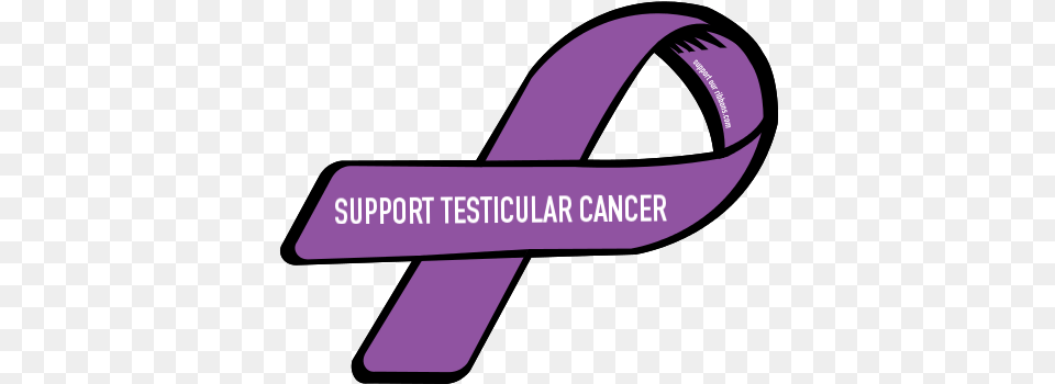 Support Testicular Cancer Logos, Purple Png Image