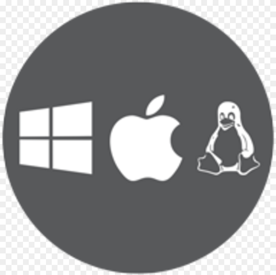 Support Umbch Linux, Stencil, Animal, Bird, Penguin Png