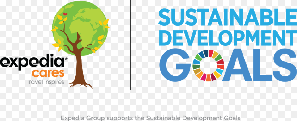 Supports The Sustainable Development Goals Expedia Cares Logo, Animal, Bird Free Png