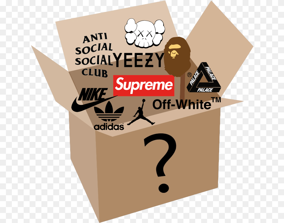 Supreme, Box, Cardboard, Carton, Adult Free Transparent Png