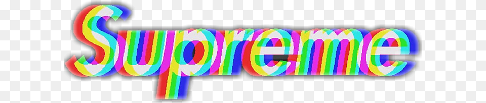 Supreme, Light, Logo, Neon, Text Png Image